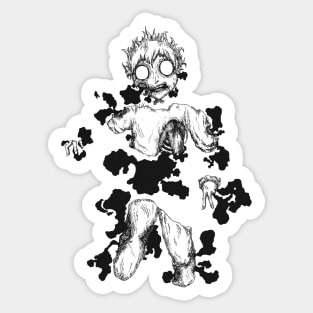 Drowning Zombie Boi Sticker